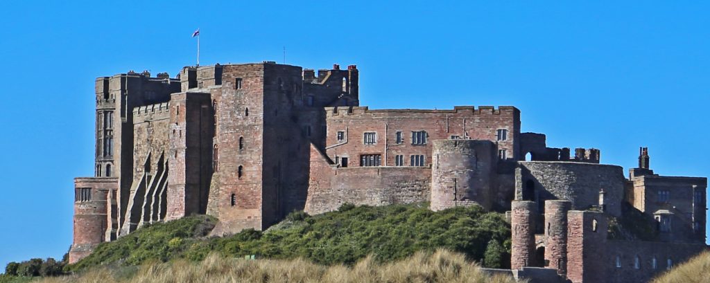 Bamburgh Castle in Yorkshire