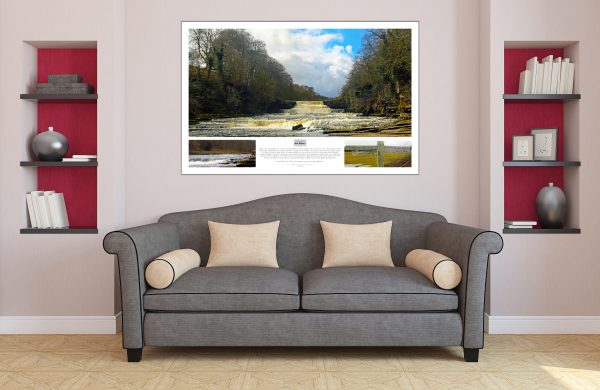 Aysgarth Falls photography framed