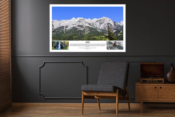 Photography of Austrian Alps framed photography